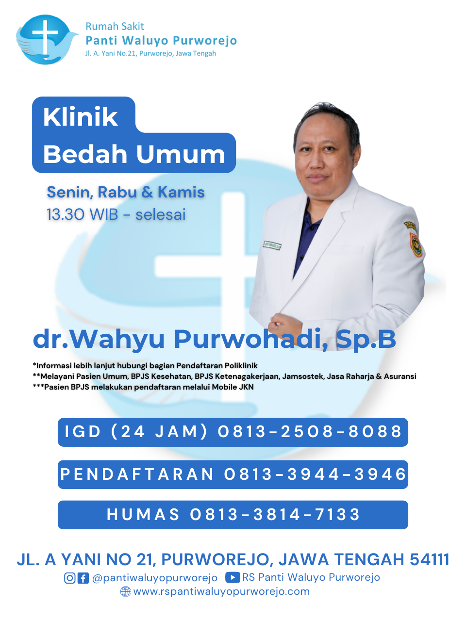 dr. Wahyu Purwohadi, Sp.B