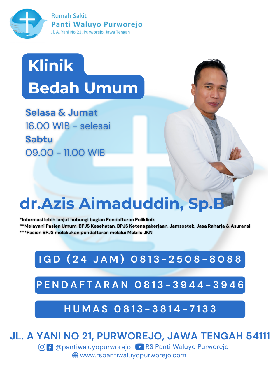 dr. Aziz Aimaduddin, Sp.B