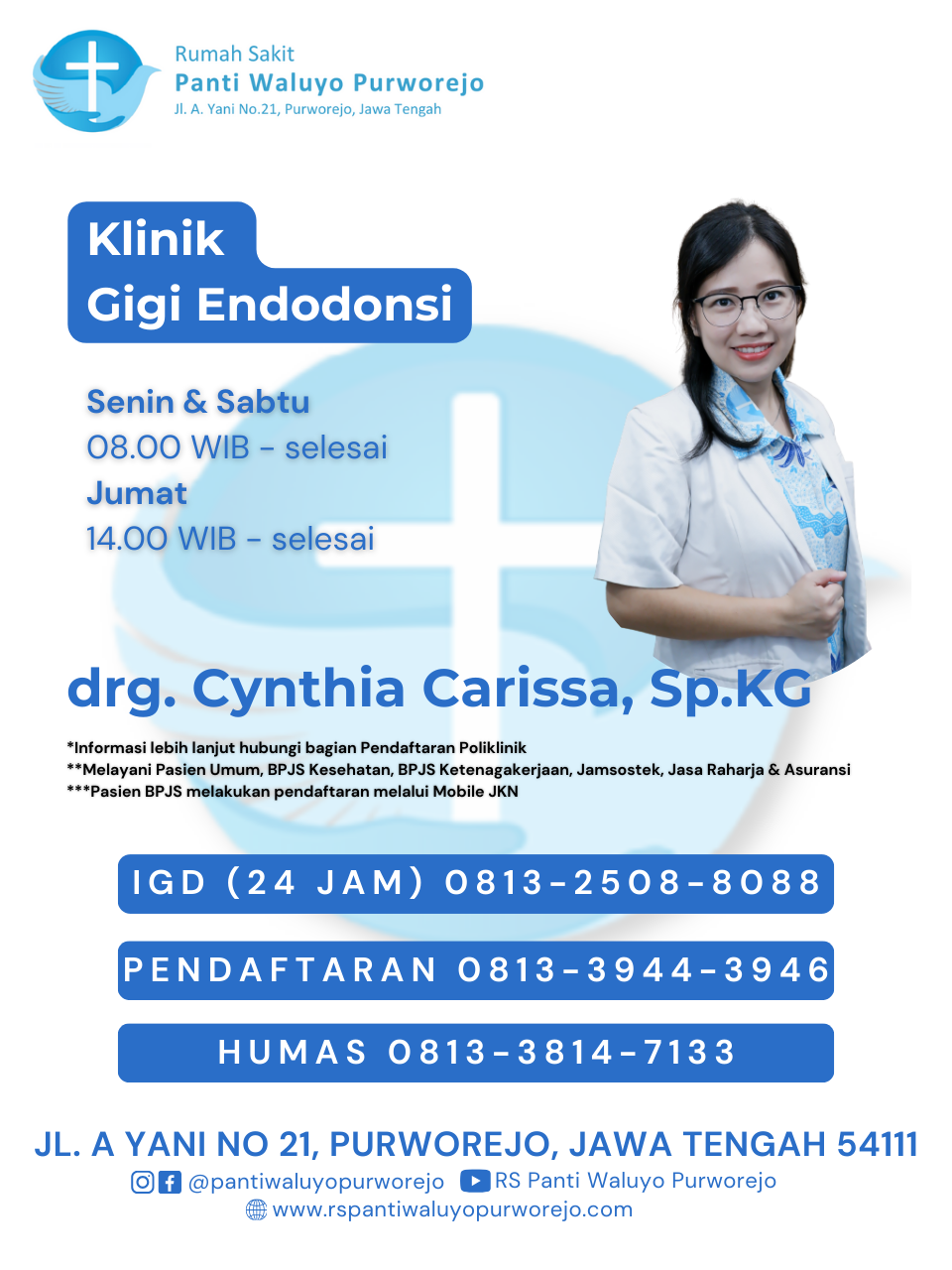 drg. Cynthia Carissa, Sp.KG
