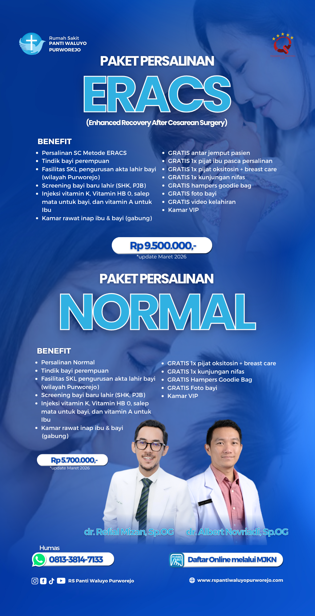 Paket Persalinan ERACS & Normal